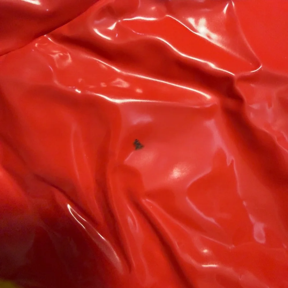 Vintage 1999 Teletubbies Po Red Rain Poncho‎ Kids Size 2-4 Years PVC with Pouch